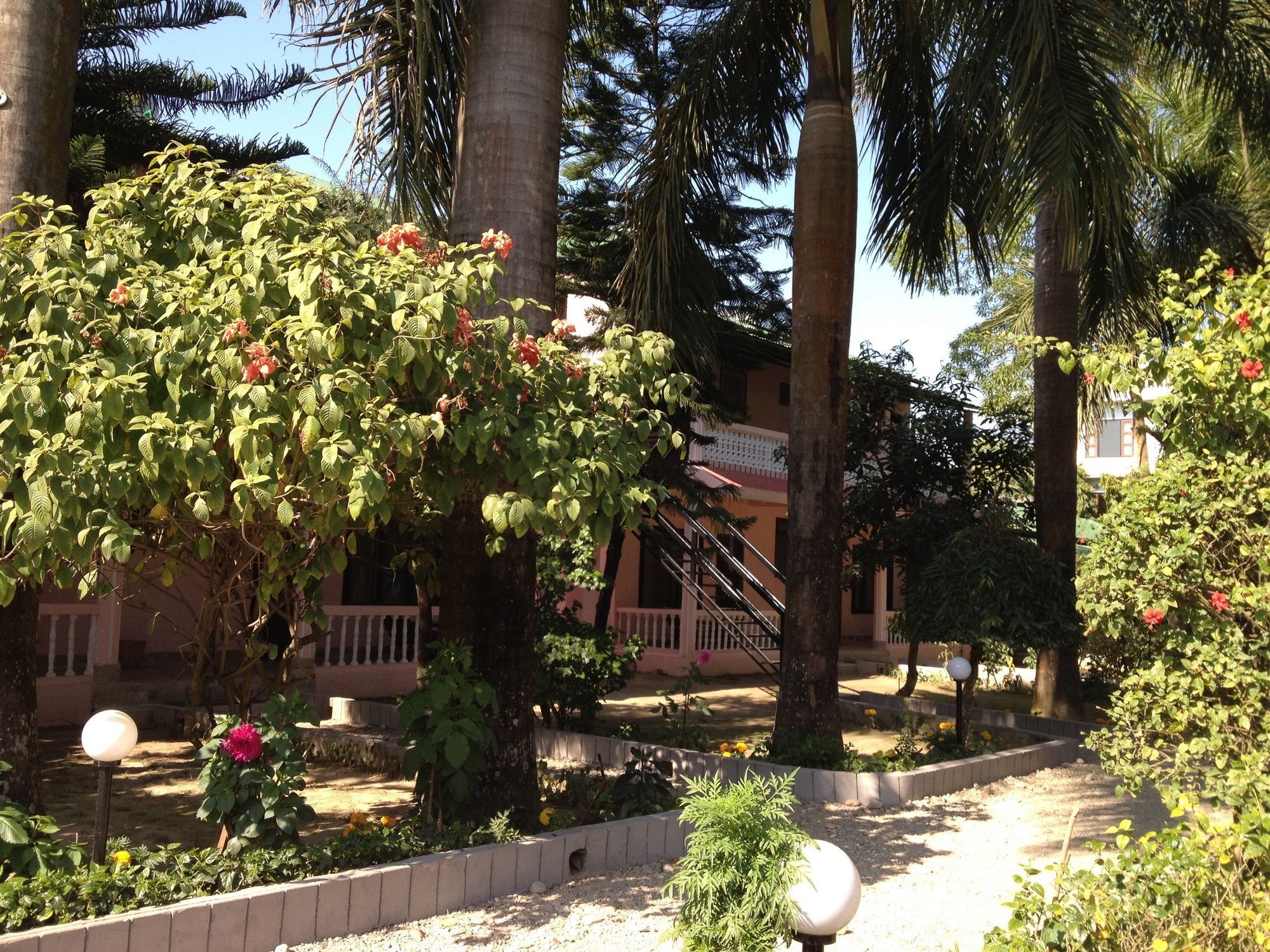 Hotel Ama Garden Sauraha Exterior foto